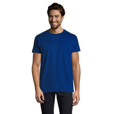 Picture of IMPERIAL MEN TEE SHIRT 190G in Blue.