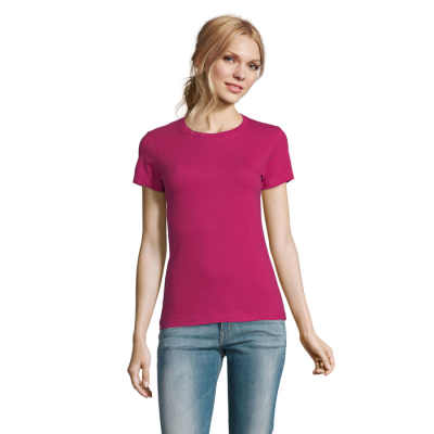 Picture of IMPERIAL LADIES TEE SHIRT 190G in Pink