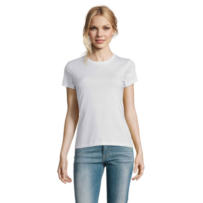 Picture of IMPERIAL LADIES TEE SHIRT 190G in White