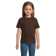 Picture of IMPERIAL CHILDRENS TEE SHIRT 190 in Brown