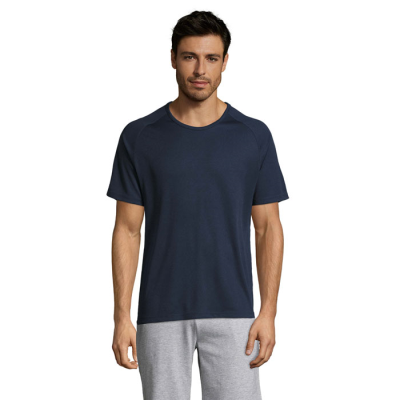 Picture of SPORTY MEN TEE SHIRT in Blue.
