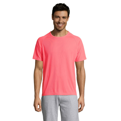 Picture of SPORTY MEN TEE SHIRT in Pink