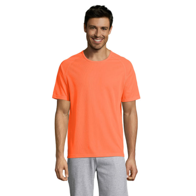 Picture of SPORTY MEN TEE SHIRT in Orange