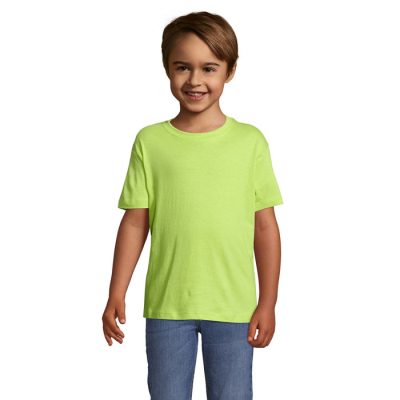 Picture of REGENT CHILDRENS TEE SHIRT 150G in Green.