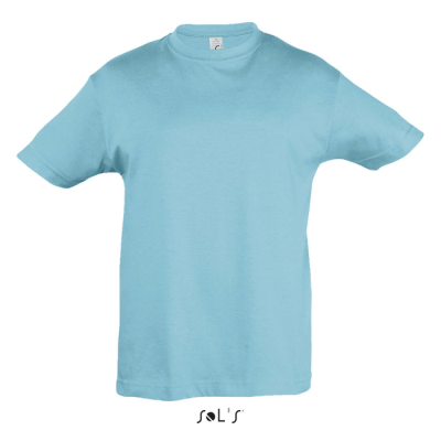 Picture of REGENT CHILDRENS TEE SHIRT 150G in Blue.