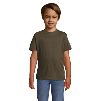 Picture of REGENT CHILDRENS TEE SHIRT 150G in Green.