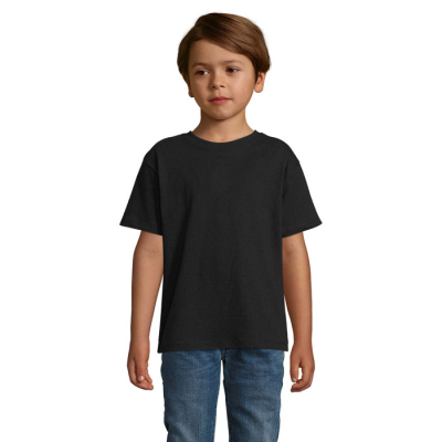 Picture of REGENT CHILDRENS TEE SHIRT 150G in Black.
