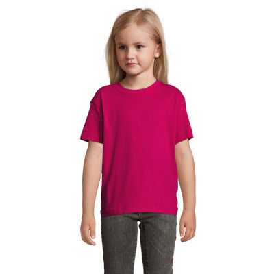 Picture of REGENT CHILDRENS TEE SHIRT 150G in Pink.