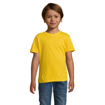 Picture of REGENT CHILDRENS TEE SHIRT 150G in Gold.