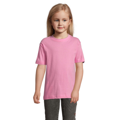 Picture of REGENT CHILDRENS TEE SHIRT 150G in Pink.