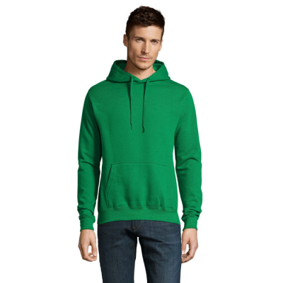 Picture of SLAM UNISEX HOODED HOODY SWEATER in Green