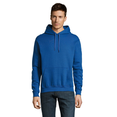 Picture of SLAM UNISEX HOODED HOODY SWEATER in Blue