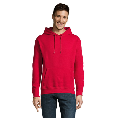 Picture of SLAM UNISEX HOODED HOODY SWEATER in Red