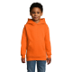 Picture of SLAM CHILDRENS HOODED HOODY SWEATER in Orange