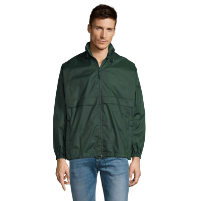 Picture of SURF UNISEX WINDBREAKER in Green.