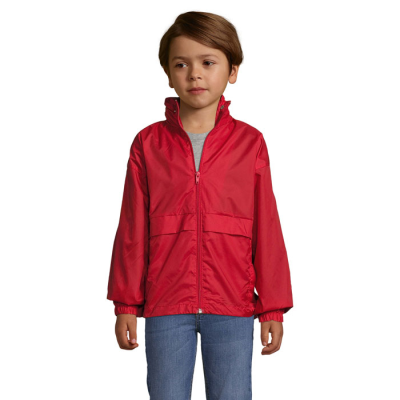 Picture of SURF CHILDRENS WINDBREAKER in Red