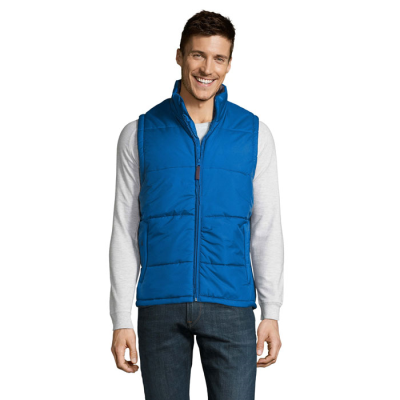 Picture of WARM QUILTED BODYWARMER in Blue