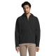 Picture of REPLAY MEN HOODED HOODY SOFTSHELL in Black