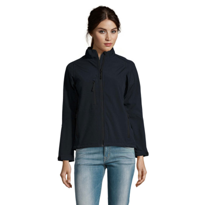 Picture of ROXY LADIES SOFTSHELL ZIP in Blue