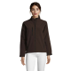 Picture of ROXY LADIES SOFTSHELL ZIP in Brown