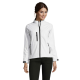 Picture of ROXY LADIES SOFTSHELL ZIP in White