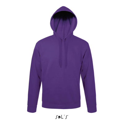 Picture of SNAKE HOOD SWEATER in Purple