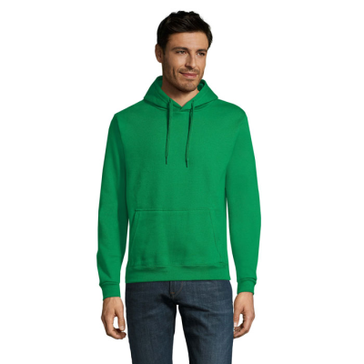 Picture of SNAKE HOOD SWEATER in Green