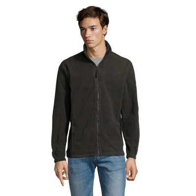 Picture of NORTH ZIP FLEECE JACKET in Black.