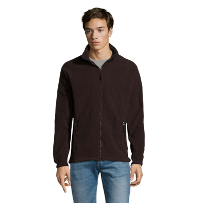 Picture of NORTH ZIP FLEECE JACKET in Brown