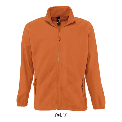 Picture of NORTH ZIP FLEECE JACKET in Orange