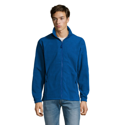 Picture of NORTH ZIP FLEECE JACKET in Blue.