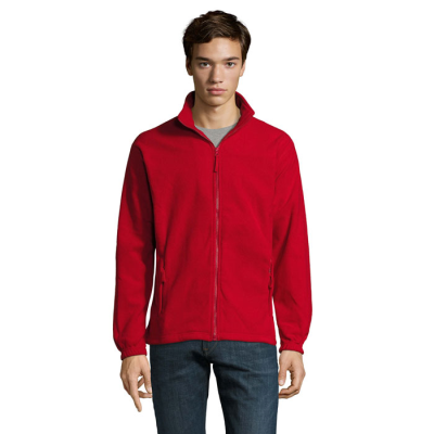 Picture of NORTH ZIP FLEECE JACKET in Red