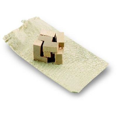 Picture of WOOD PUZZLE in Cotton Pouch