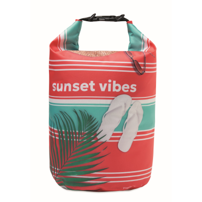 Picture of 10L RECYCLED POLYESTER (RPET) DRY BAG with Your 360° Design