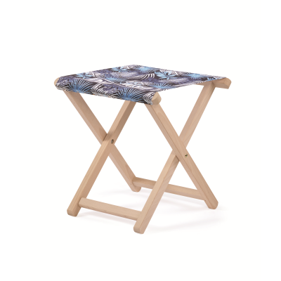 Picture of WOOD PATIO STOOL CHAIR (SUBLIMATED) (EN581 CERTIFIED)