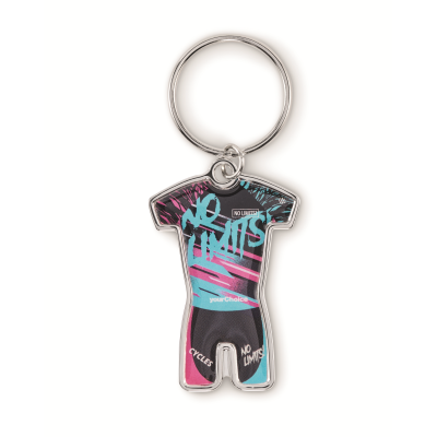 Picture of CYCLING TEAM KEYRING with Doming