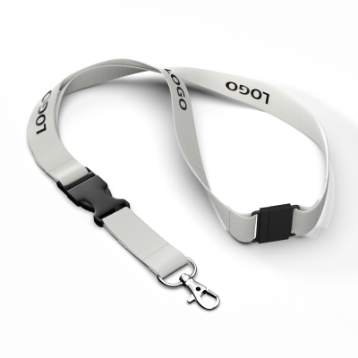 Picture of DETACHABLE BAMBOO SCREENPRINT LANYARD