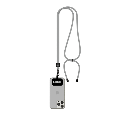 Picture of CROSSBODY 2-TONE CORD MOBILE PHONE HOLDER MADE OF POLYESTER