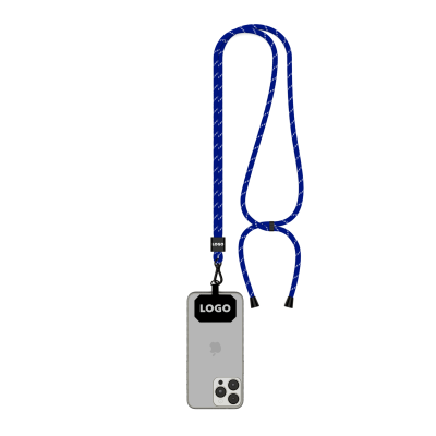 Picture of CROSSBODY 2-TONE CORD MOBILE PHONE HOLDER MADE OF POLYESTER