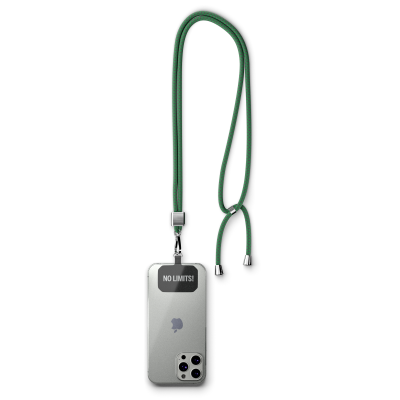 Picture of CROSSBODY, TRENDY 2-TONE CORD MOBILE PHONE HOLDER MADE OF POLYESTER