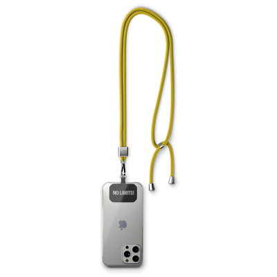 Picture of CROSSBODY, TRENDY 2-TONE CORD MOBILE PHONE HOLDER MADE OF POLYESTER