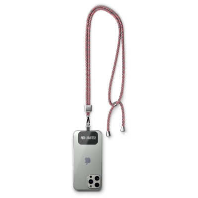 Picture of CROSSBODY, TRENDY 2-TONE CORD MOBILE PHONE HOLDER MADE OF RECYCLED POLYESTER (RPET)