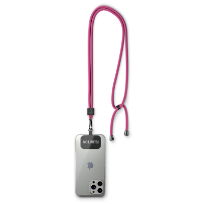 Picture of CROSSBODY, TRENDY 2-TONE CORD MOBILE PHONE HOLDER MADE OF RECYCLED POLYESTER (RPET)