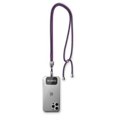 Picture of CROSSBODY, TRENDY 2-TONE CORD MOBILE PHONE HOLDER MADE OF RECYCLED POLYESTER (RPET)