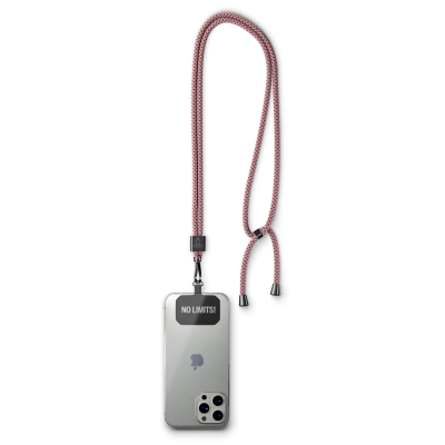 Picture of CROSSBODY, TRENDY 2-TONE CORD MOBILE PHONE HOLDER MADE OF RECYCLED POLYESTER (RPET)