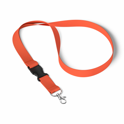 Picture of DETACHABLE POLYESTER PANTONE MATCHED SCREENPRINT LANYARD