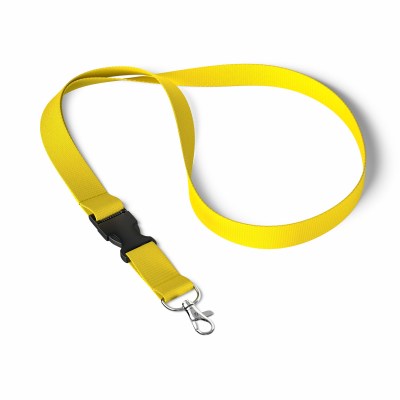 Picture of DETACHABLE POLYESTER PANTONE MATCHED SCREENPRINT LANYARD
