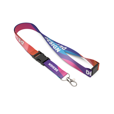 Picture of DETACHABLE RECYCLED POLYESTER (RPET) SUBLIMATION LANYARD