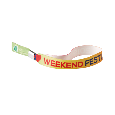 Picture of RECYCLED POLYESTER (RPET) SUBLIMATION WRISTBANDS