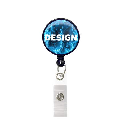 Picture of RETRACTABLE BADGE REEL in Round Shape with ?2